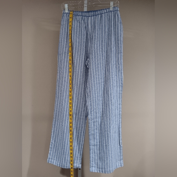Happily Grey Women's (Size S) Gray-Blue Stripe Pajama Pants (NWT) - Picture 10 of 14